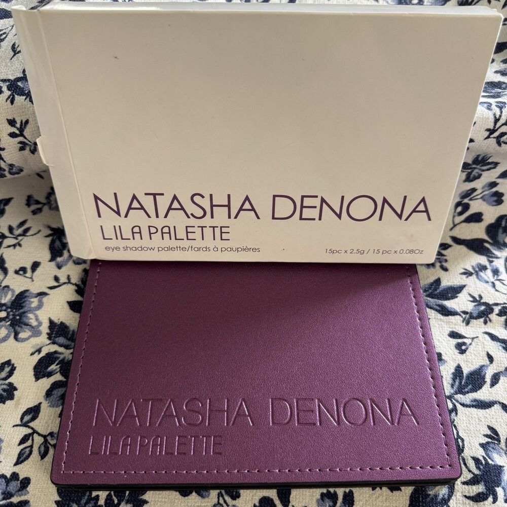 Natasha Denona Lila Eyeshadow Palette - 15 Colors - NIB